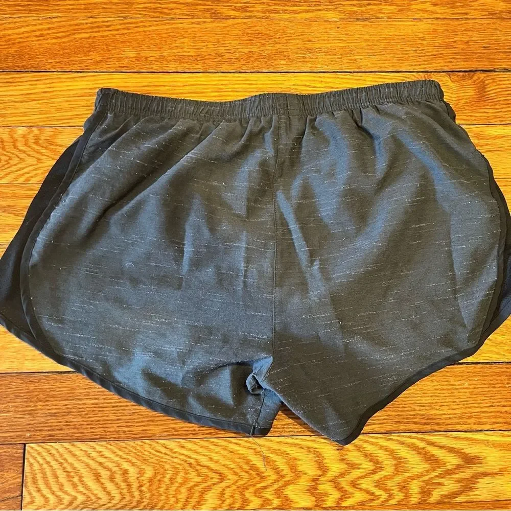 Nike DRI-FIT Thunder Grey & Black 3” Running Shorts Size XS